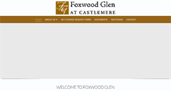 Desktop Screenshot of foxwoodglen.com